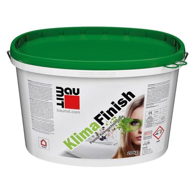 BAUMIT KlimaFinish Spachtel weiß 20kg Pastöse Spachtelmasse auf Kalkbasi