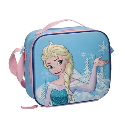 Disney Frozen 3D Isoliertasche Kinder 25 × 21,5 × 7 cm Lunchbag Brottasche für