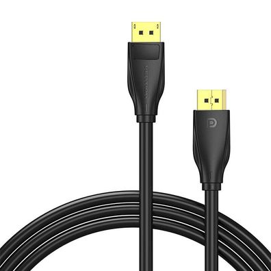 DisplayPort 1.4 Kabel 5m, 8K 60Hz/ 4K 120Hz (schwarz)