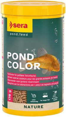 Sera Pond Color Sticks Nature 1000ml - schwimmendes Teichfutter Goldfische