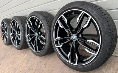 4x Original BMW X3 G01 X4 G02 21 Zoll Sommerräder Doppelspeiche M718 RSC 2023 6-7mm