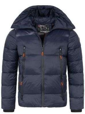 Jacke Herren Winter Stepp Jacken Geographical Norway Herren Steppjacke H-395 NEU