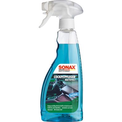 SONAX Cockpitpfleger Matteffect Kunststoffreiniger Cockpitspray Sport Fresh 03572410