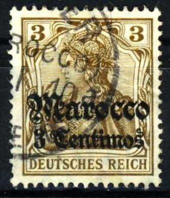 Deutsche Auslandspostämter Marokko Nr 34 gestempelt X1D28CE