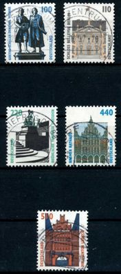 BRD DS Sehensw Nr 1934-1938 zentrisch gestempelt X6AD7AA
