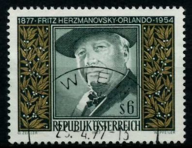 Österreich 1977 Nr 1547 zentrisch gestempelt X809D02