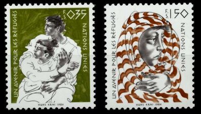 UNO GENF Nr 124-125 postfrisch S03F9FE