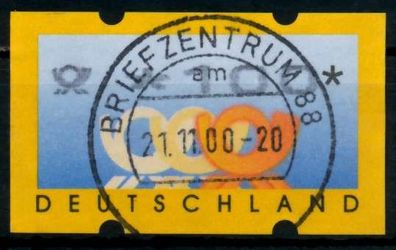 BRD ATM 1999 Nr 3-2-0100 zentrisch gestempelt X96DCDE
