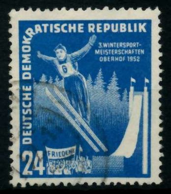 DDR 1952 Nr 299 gestempelt X735A6A