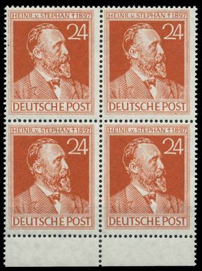 ALL. BES. GEM.-AUSG. Nr 963a postfrisch Viererblock URA X82083A