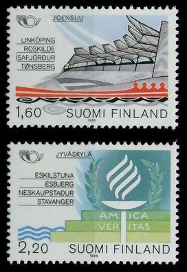 Finnland 1986 Nr 996-997 postfrisch SB048C6