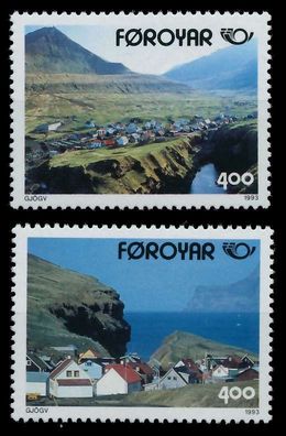 FÄRÖER 1993 Nr 246-247 postfrisch X0842FA