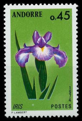 Andorra (FRANZ. POST) 1974 Nr 255 postfrisch X0891BA