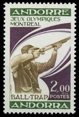 Andorra (FRANZ. POST) 1976 Nr 277 postfrisch SB149F2