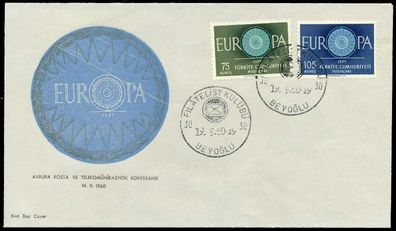 TÜRKEI 1960 Nr 1774-1775 BRIEF FDC X0894D6