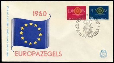 Niederlande 1960 Nr 753-754 BRIEF FDC X0894DA