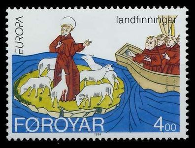 FÄRÖER 1994 Nr 260II postfrisch X08EA1E