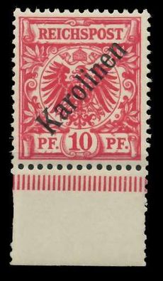 Karolinen (DT. Kolonie) Nr 3I postfrisch URA gepr. X0940EE