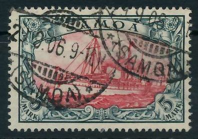 SAMOA (DT. Kolonie) Nr 19 gestempelt gepr. X0943F2
