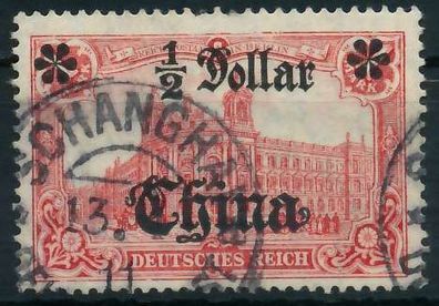 Deutsche Auslandspostämter CHINA Nr 44I AI gestempelt ge X09456E