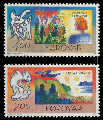 FÄRÖER 1995 Nr 278-279 postfrisch X0A9C8E
