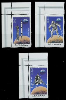 Moldawien Nr 106-108 postfrisch ECKE-OLI X0A9DEE