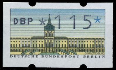 BERLIN Automatenmarken Nr ATM 1-115R postfrisch S4A77CA