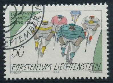 Liechtenstein 1988 Nr 947 gestempelt SB45986