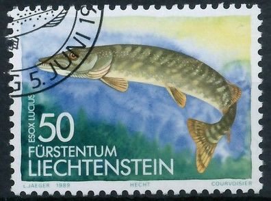 Liechtenstein 1989 Nr 964 gestempelt SB45A3A