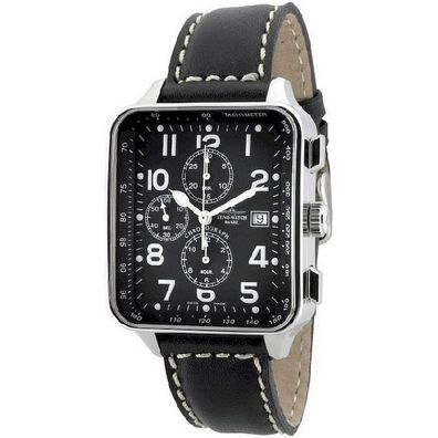 Zeno-Watch - Armbanduhr - Herren - Chrono - SQ Pilot Chrono Date - 150TVD-a1