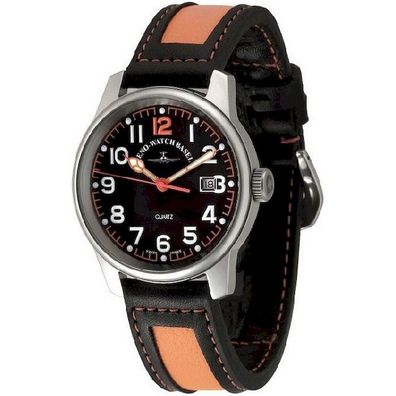 Zeno-Watch - Armbanduhr - Herren - Chrono - Classic Pilot Date - 3315Q-matt-a15