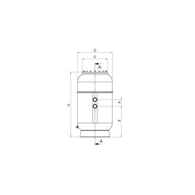 Trend Pool GFK Hochschicht Filterkessel HSF-6 | Anthrazit | versch