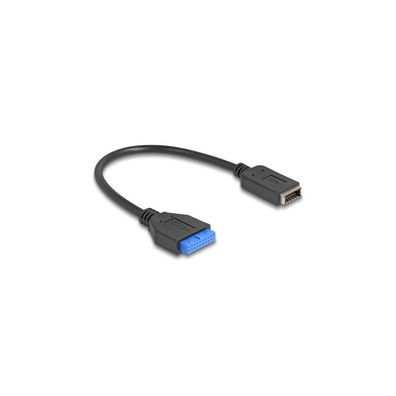 DELOCK USB 5 Gbps Kabel Pfostenbu > intern USB Typ-E Bu 25cm