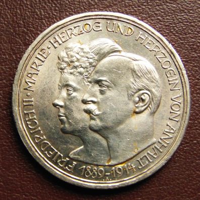 Anhalt. 3 Mark 1914 A