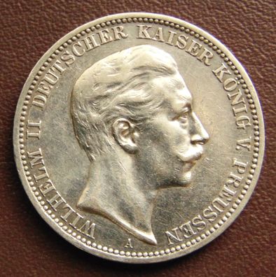 Preussen. 3 Mark 1909 A
