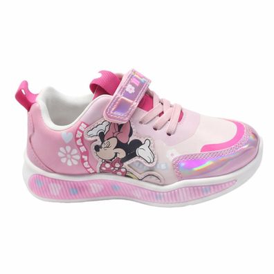 Disney Minnie Kinder Schuhe mit Lichteffekt Sneaker für Freizeit und unterwegs
