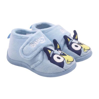Bluey Kinder Hausschuhe mit Applikationen und beliebtem Serien Motiv