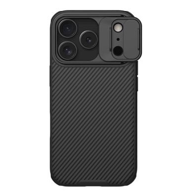 Nillkin Camshield Pro Kompatibel mit iPhone 18 Pro / 17 Pro Schwarz Handyhülle
