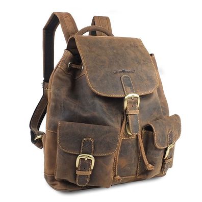 Greenburry Rucksack 1711M, brown, Unisex