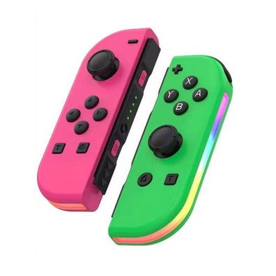 Joypad (L/R) kompatibel mit Switch, Gamepad Controller mit LED/Turbo/Wake-up/Screensh