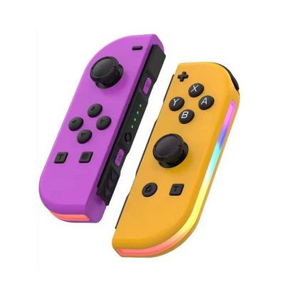 Joypad (L/R) kompatibel mit Switch, Gamepad Controller mit LED/Turbo/Wake-up/Screensh