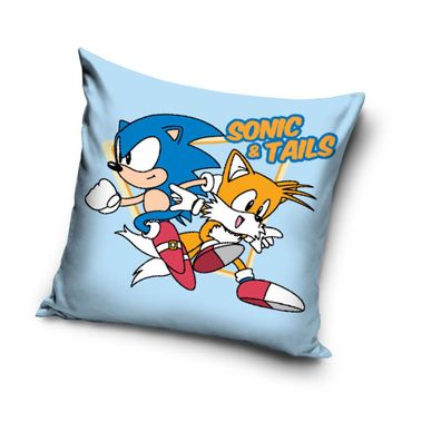 Sonic der Igel Kissenbezug Maße ca. 40 x 40 cm