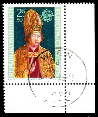 Österreich 1975 Nr 1487 zentrisch gestempelt ECKE-URE X36BE9A