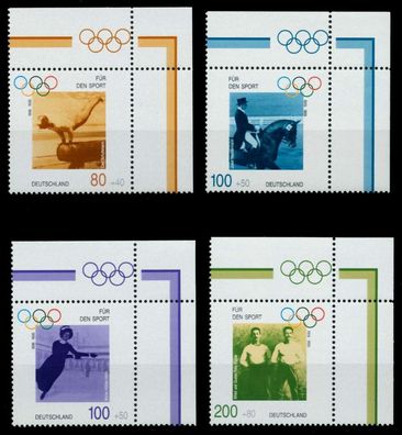 BRD BUND 1996 Nr 1861-1864 postfrisch ECKE-ORE X8CD8E6