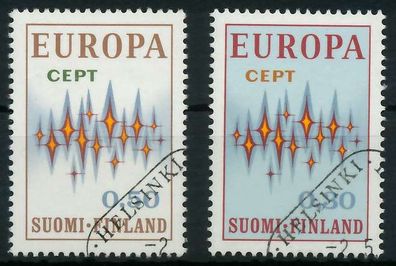 Finnland 1972 Nr 700-701 gestempelt X04022A