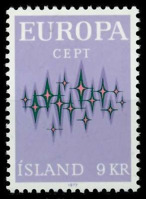 ISLAND 1972 Nr 461 postfrisch X0402BE