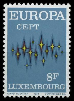 Luxemburg 1972 Nr 847 postfrisch X040316