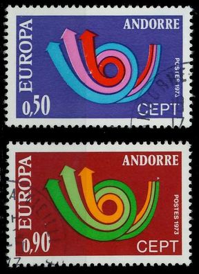 Andorra FRZ.-POST Nr 247-248 gestempelt X04046E