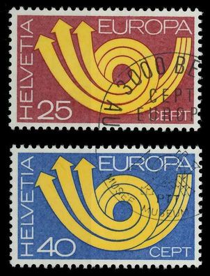 Schweiz 1973 Nr 994-995 gestempelt X040722
