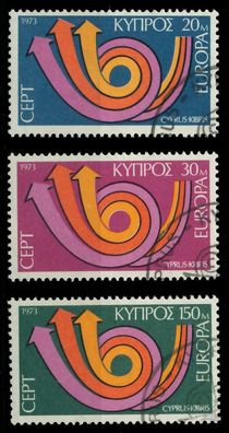 ZYPERN 1973 Nr 389-391 gestempelt X040776